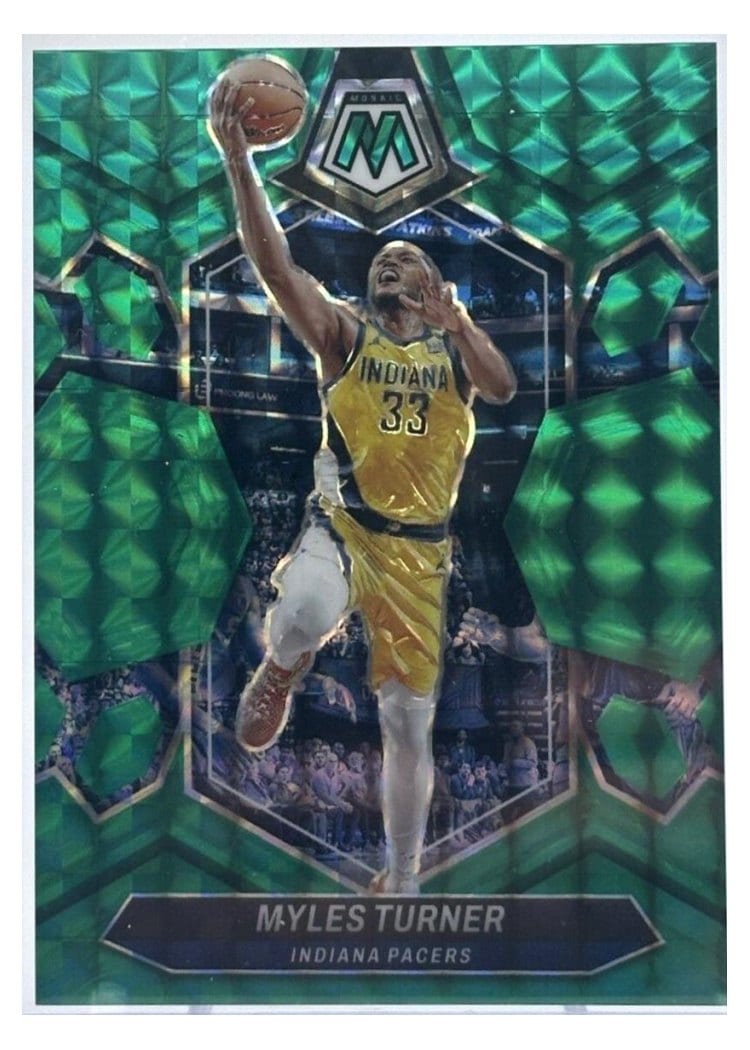 2023-24 Panini Mosaic Base Set Myles Turner #198 card