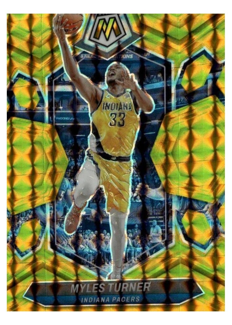 2023-24 Panini Mosaic Base Set Myles Turner #198 card