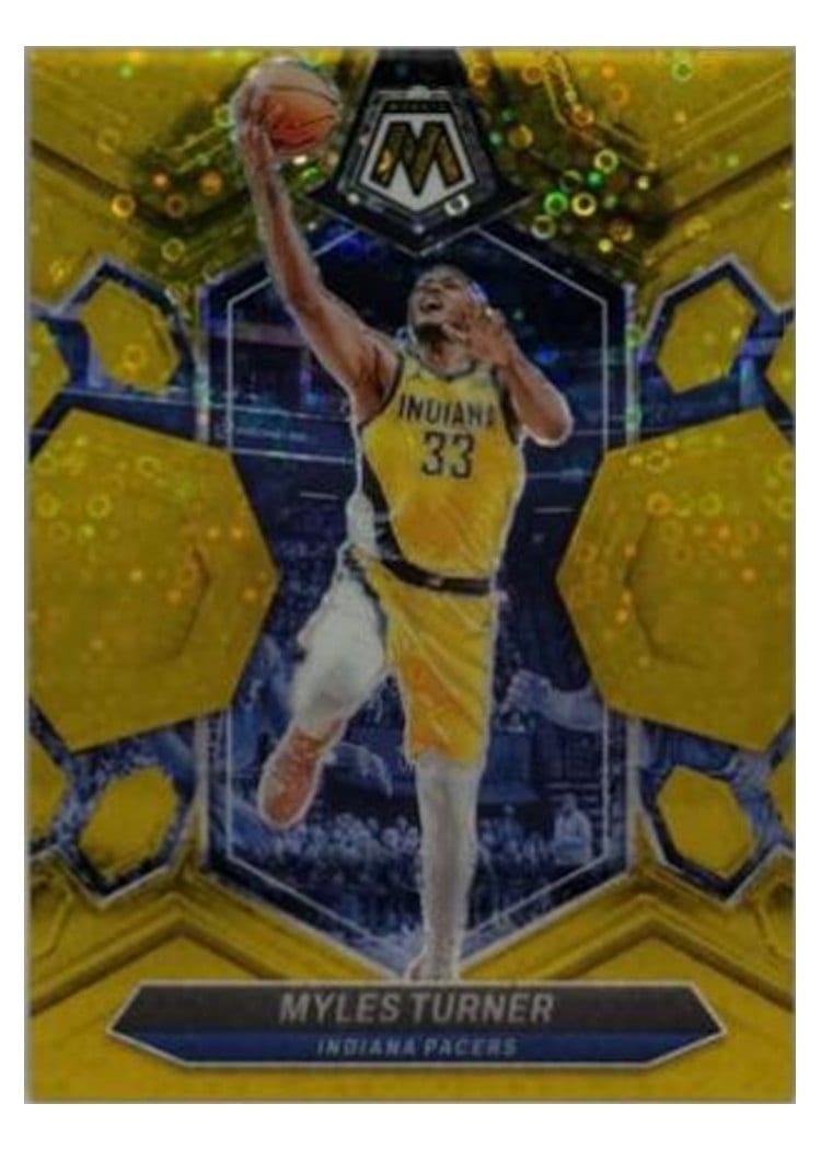 2023-24 Panini Mosaic Base Set Myles Turner #198 card