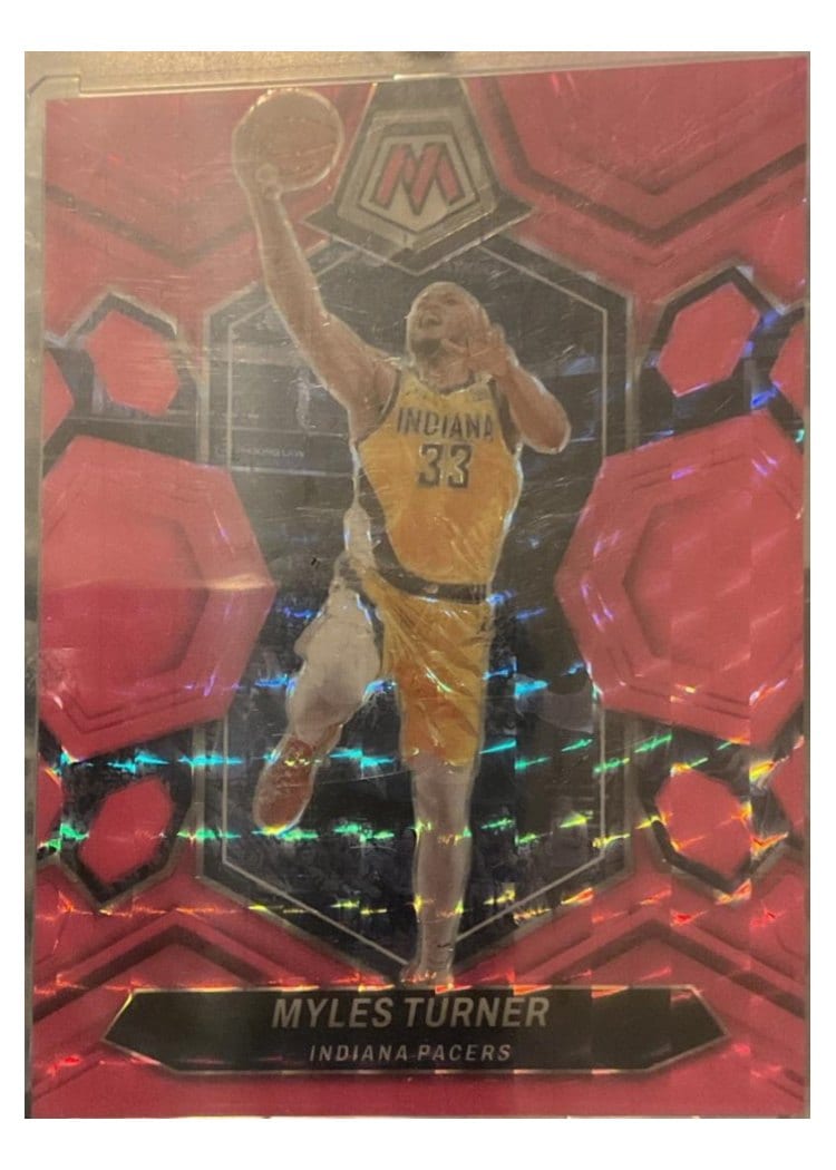 2023-24 Panini Mosaic Base Set Myles Turner #198 card