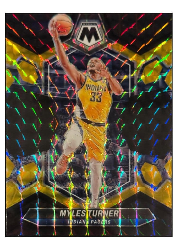 2023-24 Panini Mosaic Base Set Myles Turner #198 card