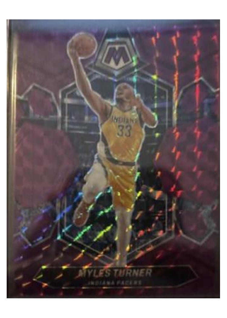 2023-24 Panini Mosaic Base Set Myles Turner #198 card
