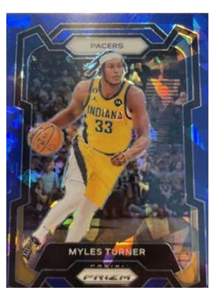 2023-24 Panini Prizm Base Set Myles Turner #34 card