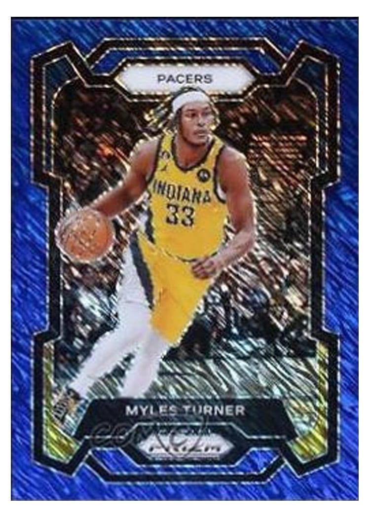 2023-24 Panini Prizm Base Set Myles Turner #34 card