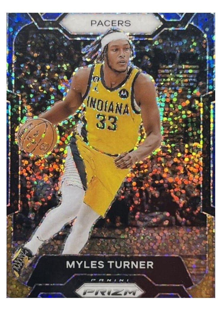 2023-24 Panini Prizm Base Set Myles Turner #34 card