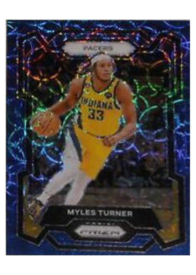 2023-24 Panini Prizm Base Set Myles Turner #34 card