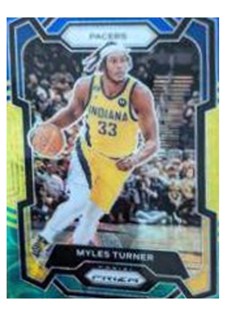 2023-24 Panini Prizm Base Set Myles Turner #34 card