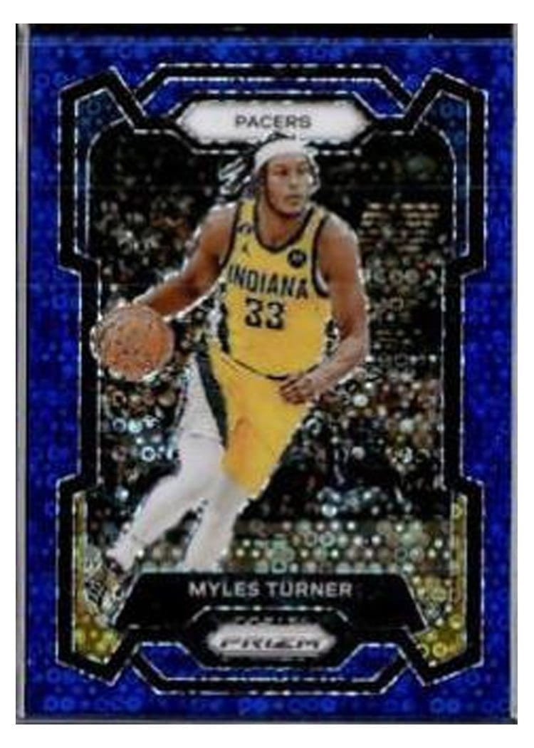 2023-24 Panini Prizm Base Set Myles Turner #34 card