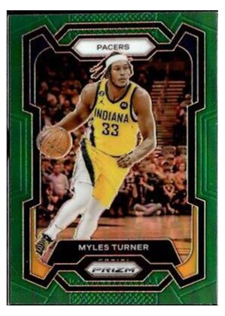 2023-24 Panini Prizm Base Set Myles Turner #34 card