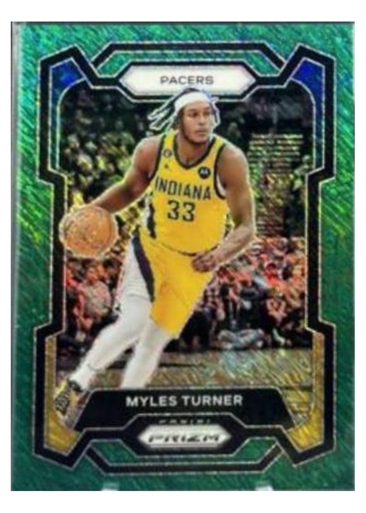 2023-24 Panini Prizm Base Set Myles Turner #34 card