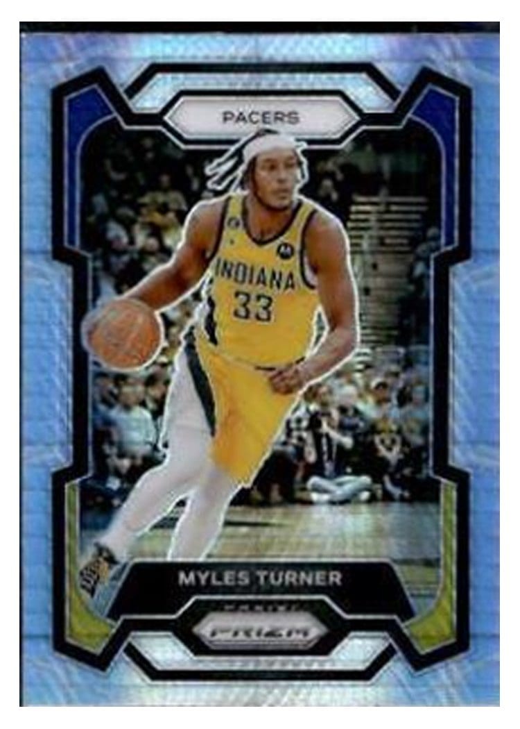 2023-24 Panini Prizm Base Set Myles Turner #34 card