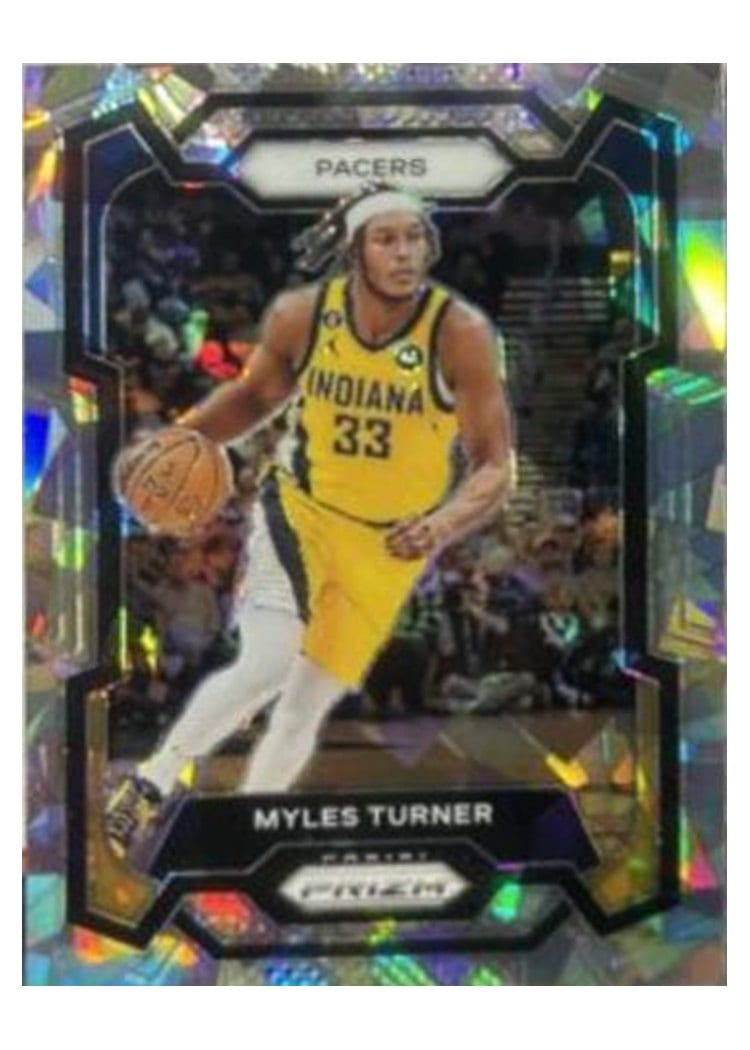 2023-24 Panini Prizm Base Set Myles Turner #34 card