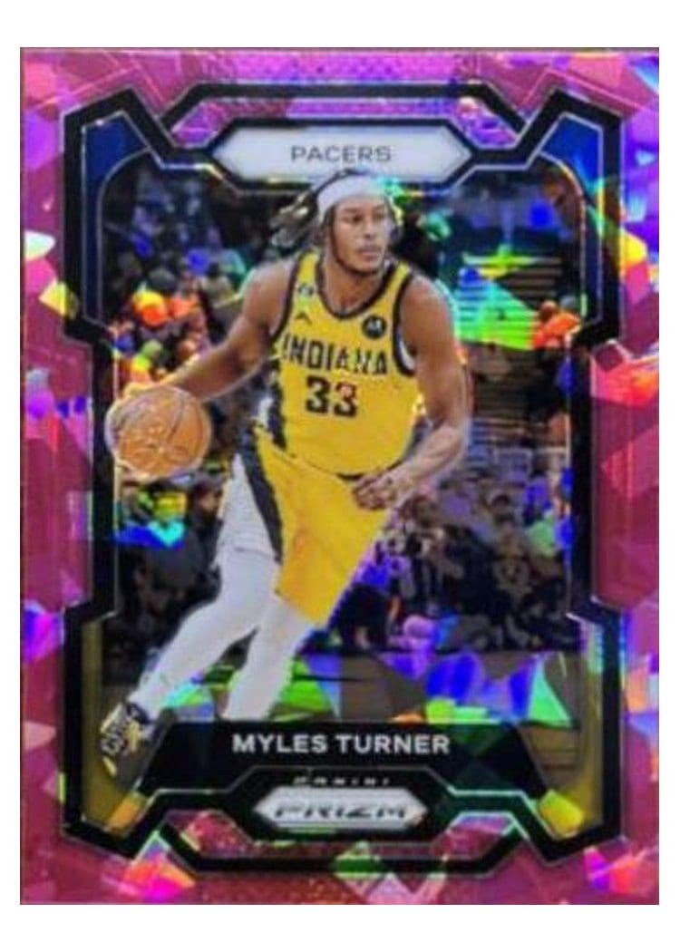2023-24 Panini Prizm Base Set Myles Turner #34 card