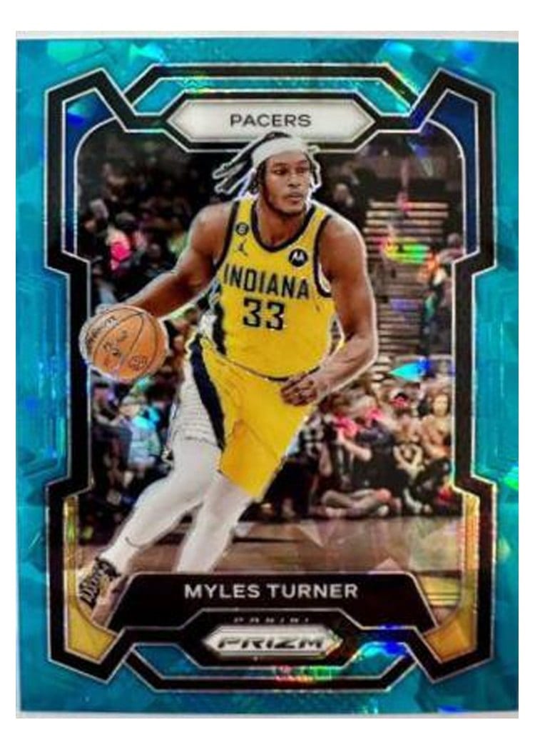 2023-24 Panini Prizm Base Set Myles Turner #34 card
