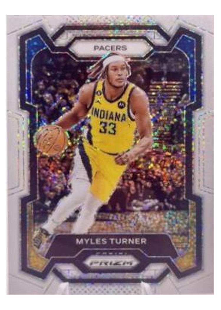 2023-24 Panini Prizm Base Set Myles Turner #34 card