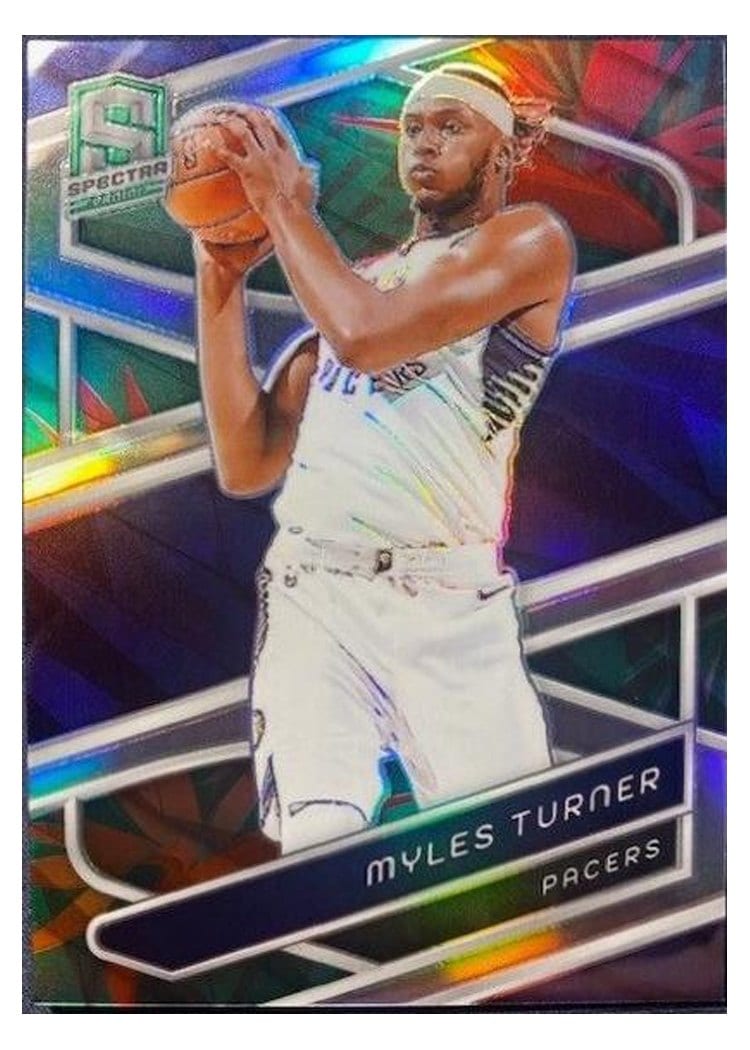 2023-24 Panini Spectra Base Set Myles Turner #112 card
