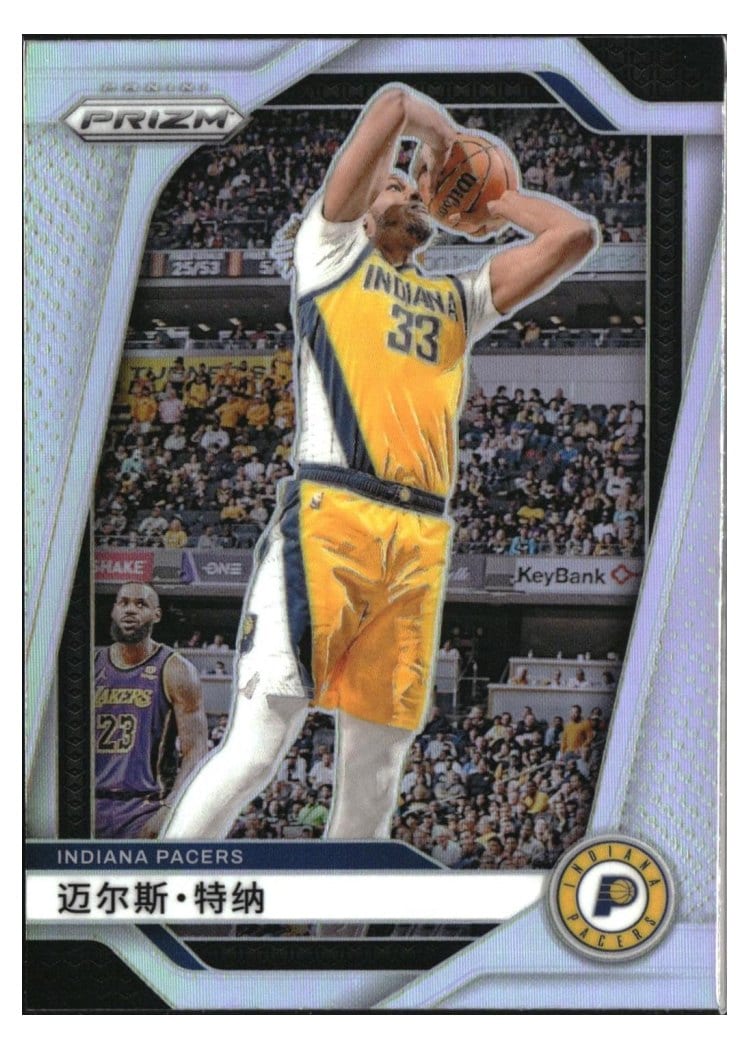 2024-25 Panini Prizm Base Set Myles Turner #115 card