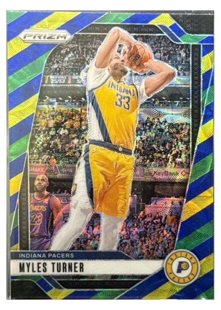 2024-25 Panini Prizm Base Set Myles Turner #115 card
