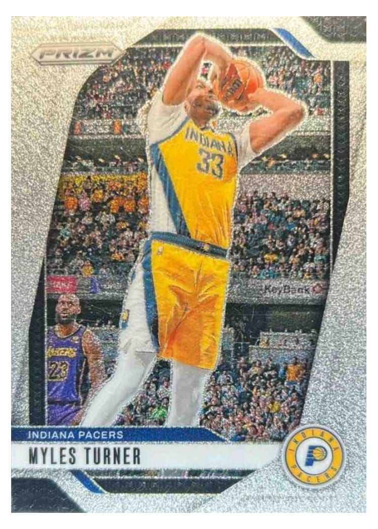 2024-25 Panini Prizm Base Set Myles Turner #115 card