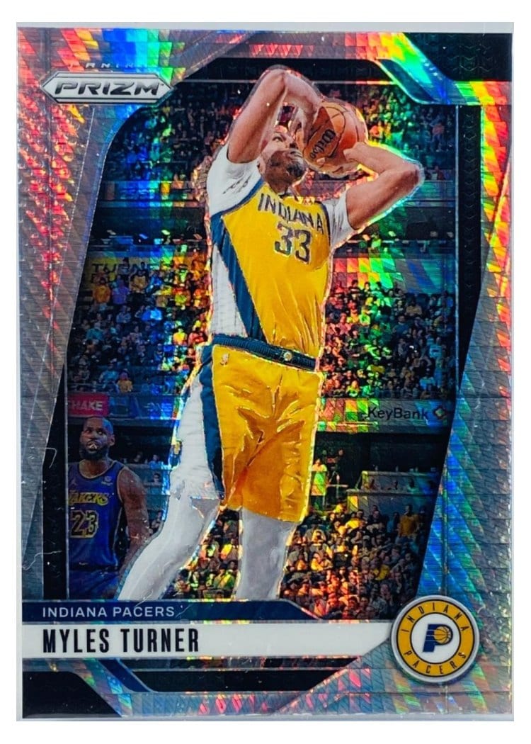 2024-25 Panini Prizm Base Set Myles Turner #115 card