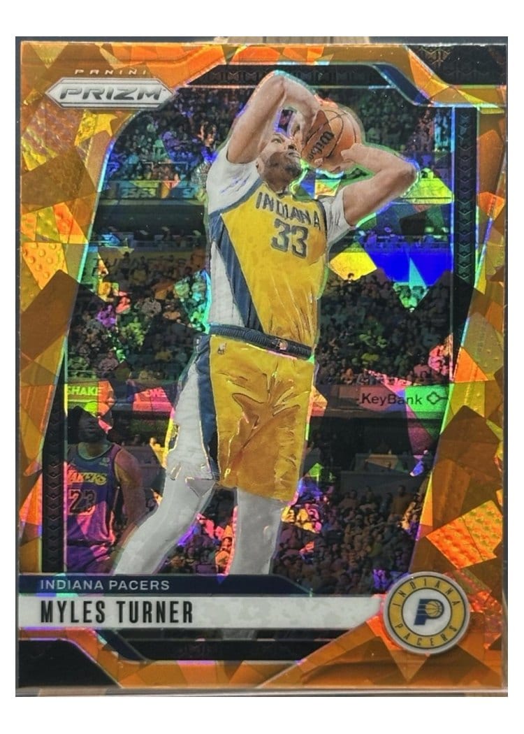 2024-25 Panini Prizm Base Set Myles Turner #115 card