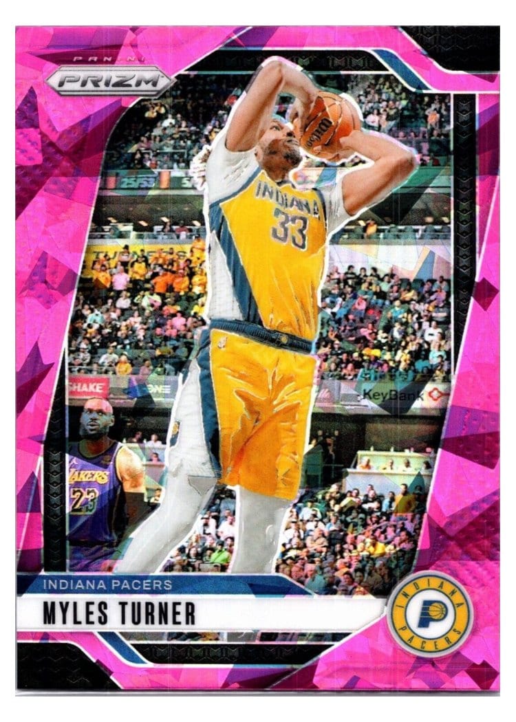 2024-25 Panini Prizm Base Set Myles Turner #115 card