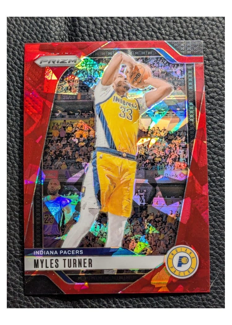 2024-25 Panini Prizm Base Set Myles Turner #115 card