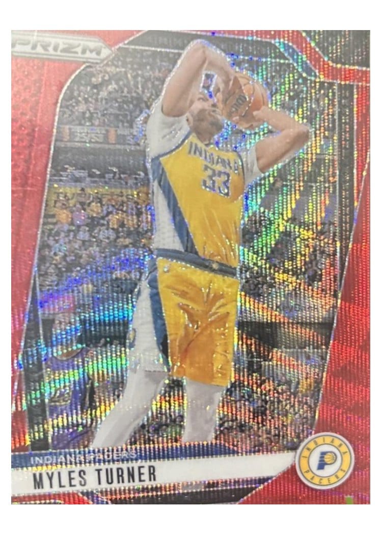 2024-25 Panini Prizm Base Set Myles Turner #115 card