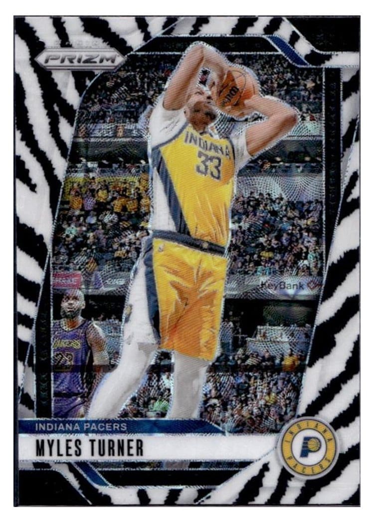2024-25 Panini Prizm Base Set Myles Turner #115 card