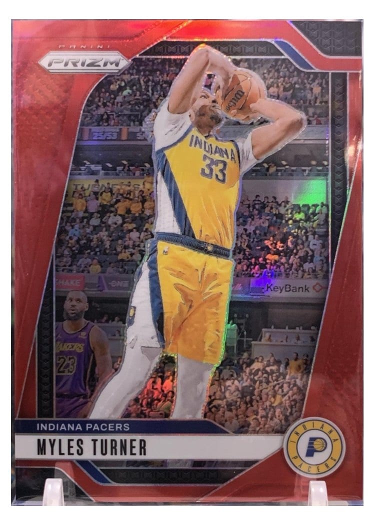 2024-25 Panini Prizm Base Set Myles Turner #115 card