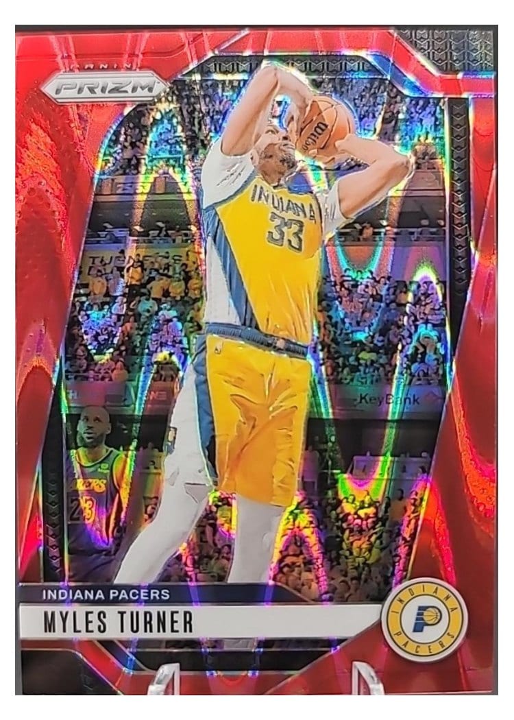 2024-25 Panini Prizm Base Set Myles Turner #115 card