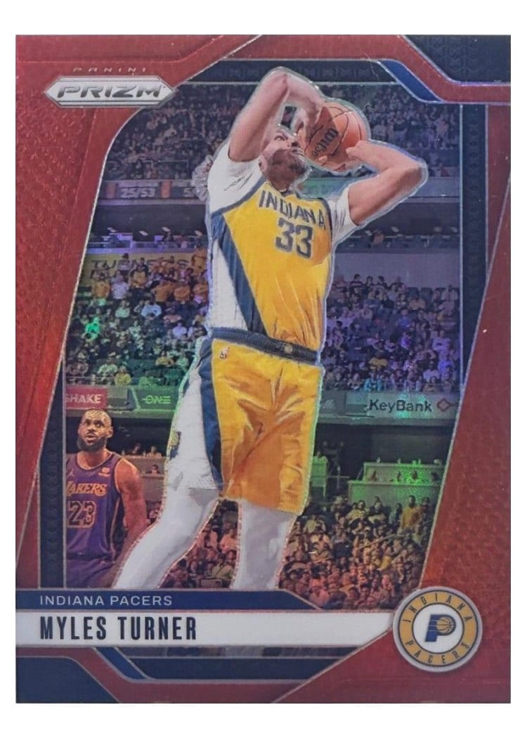 2024-25 Panini Prizm Base Set Myles Turner #115 card