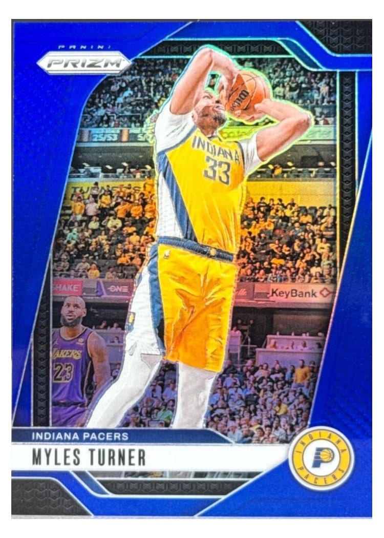 2024-25 Panini Prizm Base Set Myles Turner #115 card