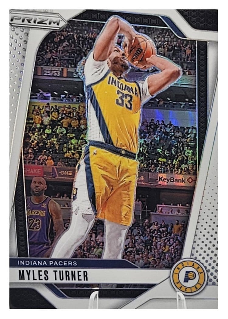 2024-25 Panini Prizm Base Set Myles Turner #115 card