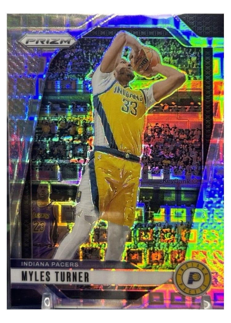 2024-25 Panini Prizm Base Set Myles Turner #115 card