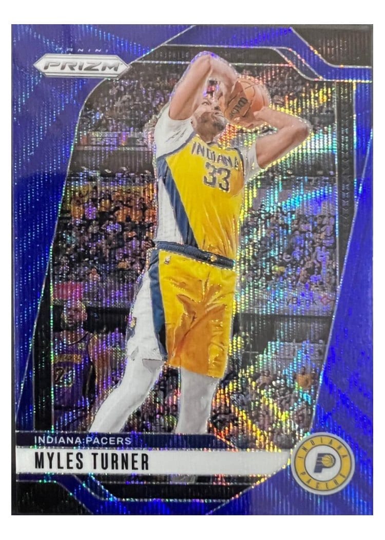 2024-25 Panini Prizm Base Set Myles Turner #115 card