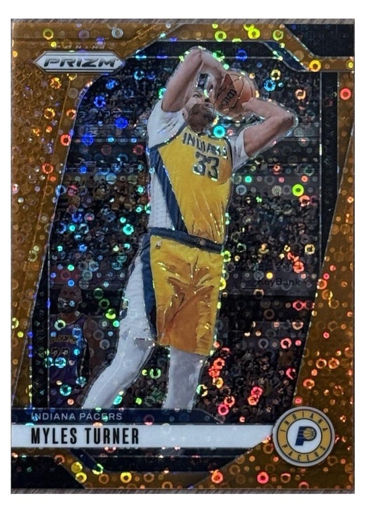 2024-25 Panini Prizm Base Set Myles Turner #115 card
