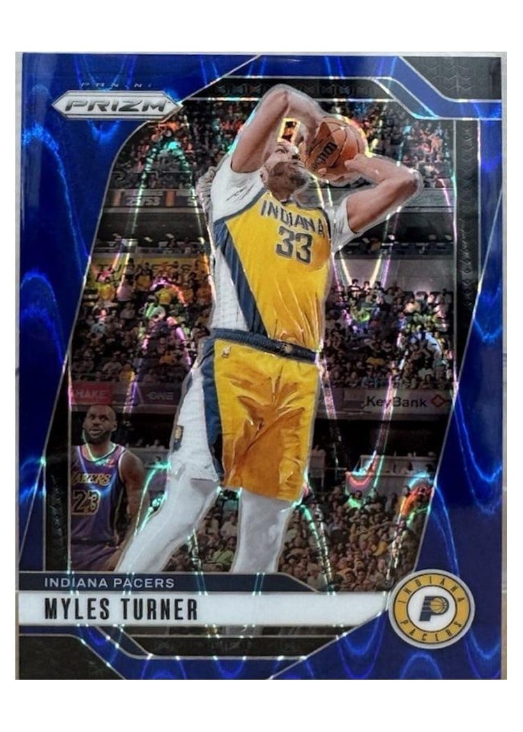 2024-25 Panini Prizm Base Set Myles Turner #115 card