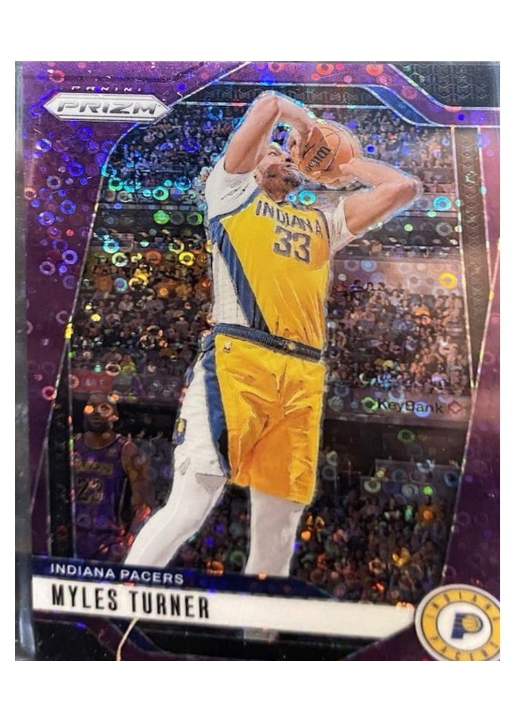 2024-25 Panini Prizm Base Set Myles Turner #115 card