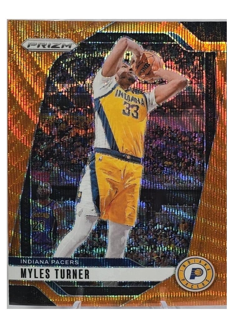 2024-25 Panini Prizm Base Set Myles Turner #115 card