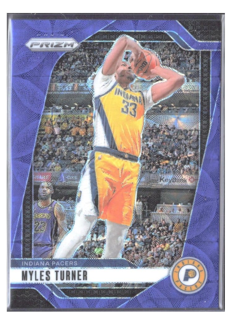 2024-25 Panini Prizm Base Set Myles Turner #115 card