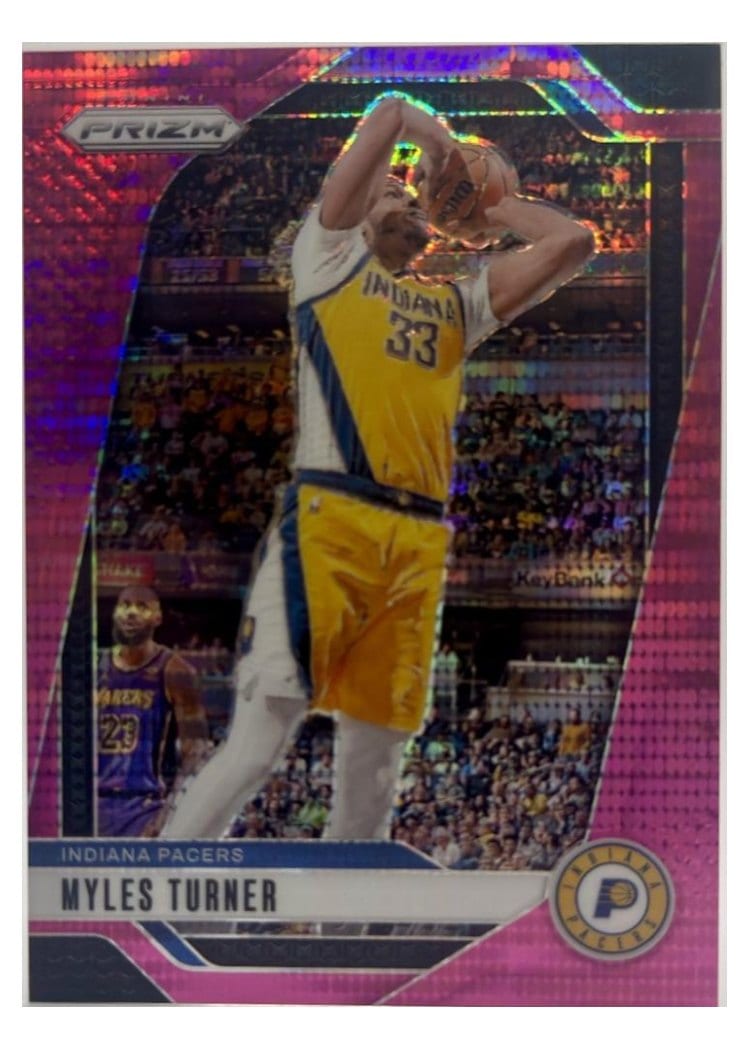 2024-25 Panini Prizm Base Set Myles Turner #115 card