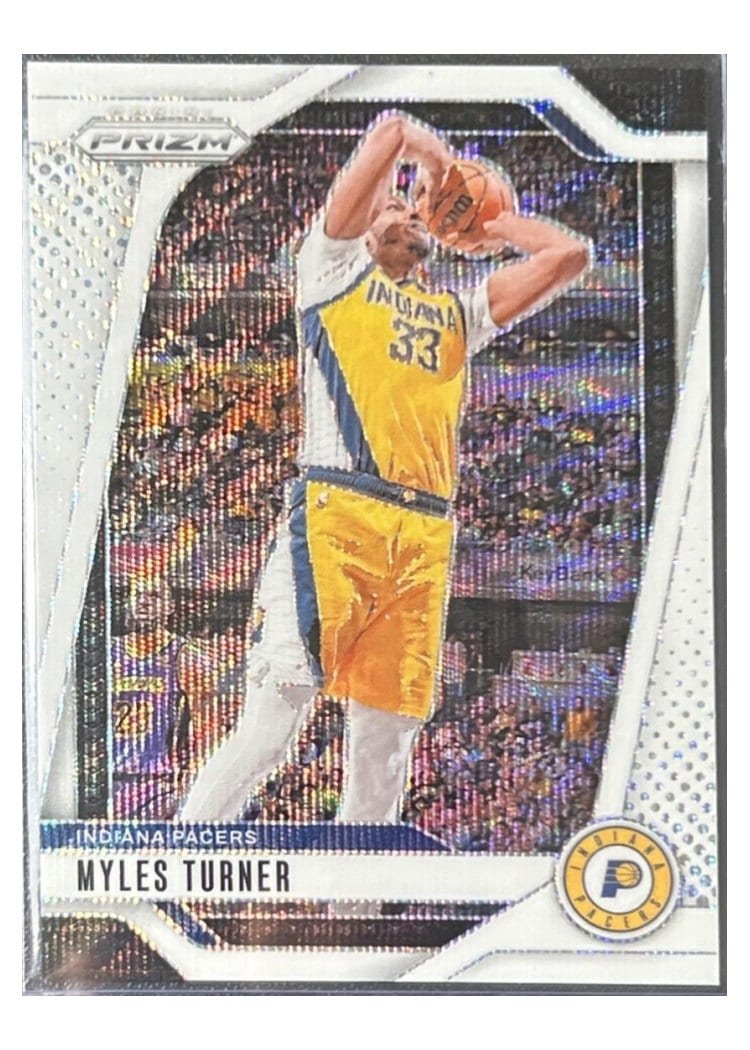 2024-25 Panini Prizm Base Set Myles Turner #115 card