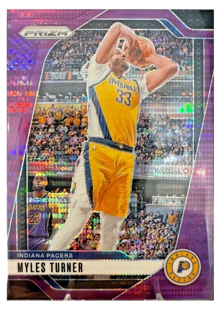 2024-25 Panini Prizm Base Set Myles Turner #115 card
