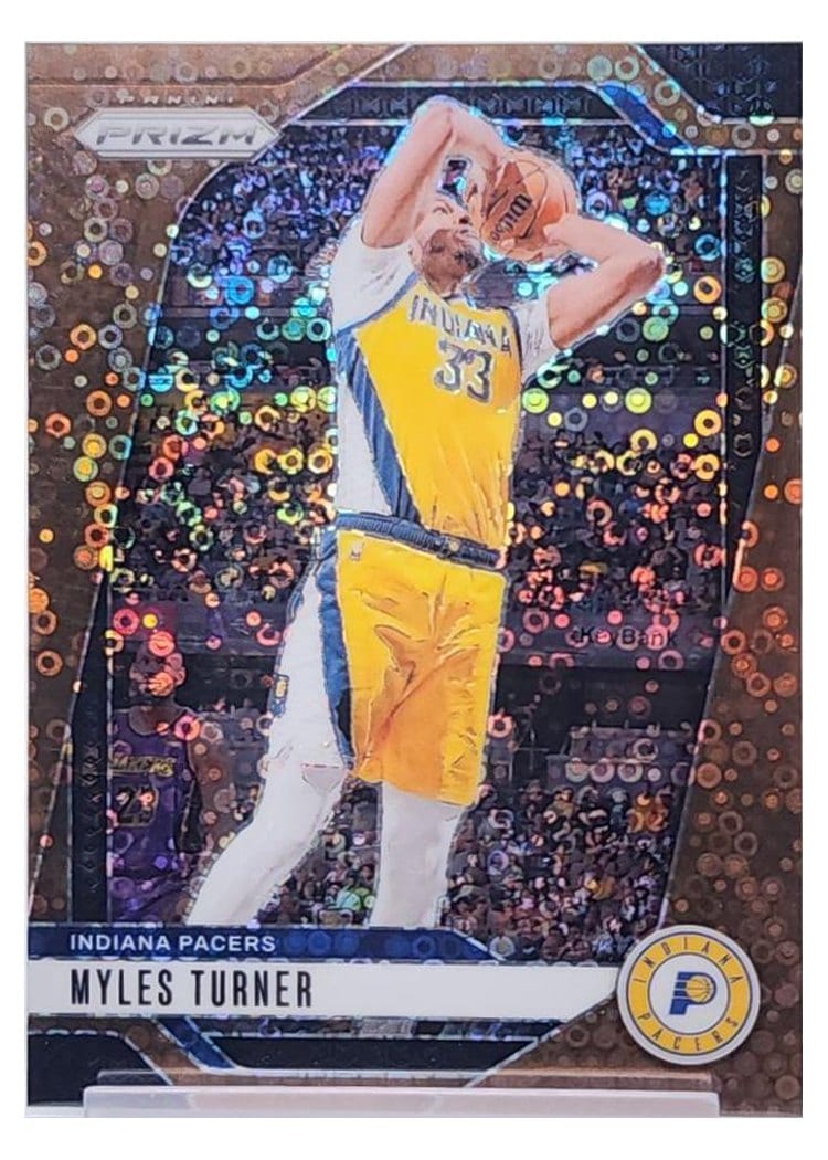 2024-25 Panini Prizm Base Set Myles Turner #115 card