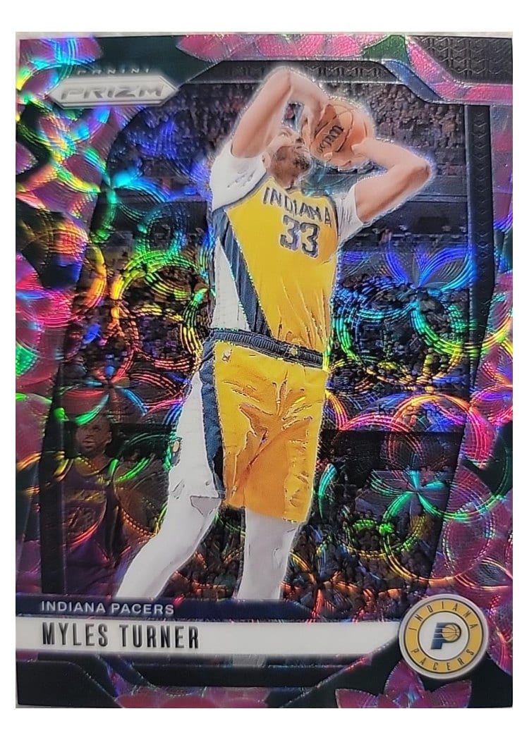 2024-25 Panini Prizm Base Set Myles Turner #115 card