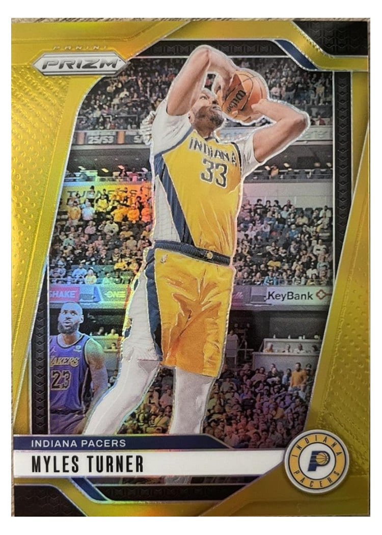 2024-25 Panini Prizm Base Set Myles Turner #115 card