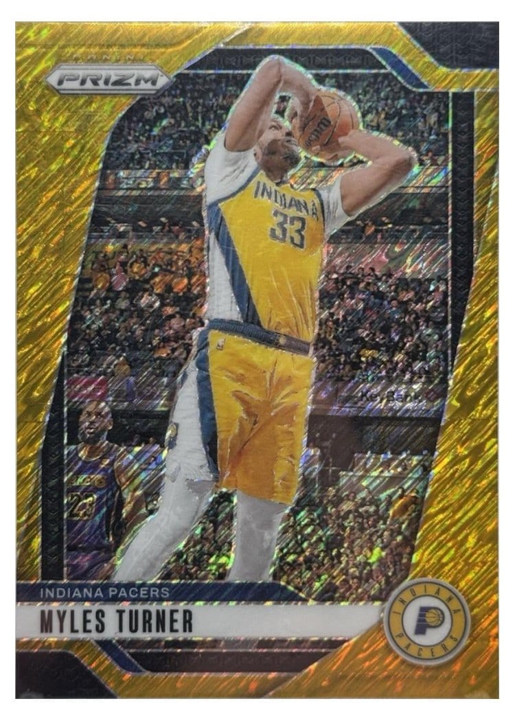 2024-25 Panini Prizm Base Set Myles Turner #115 card