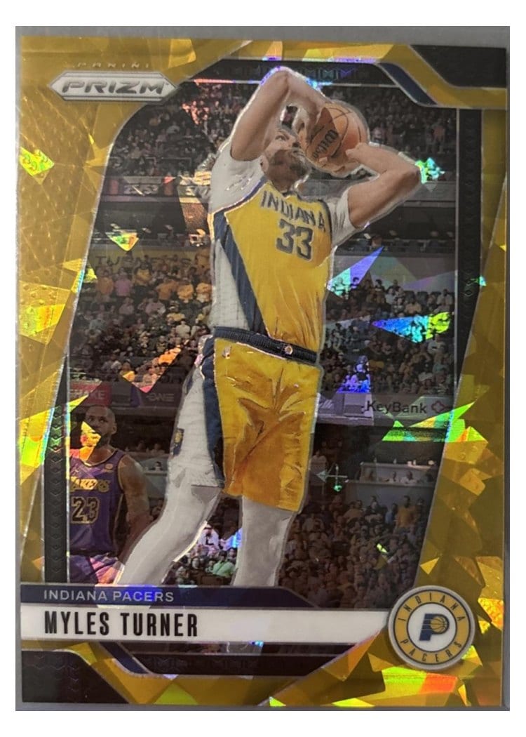 2024-25 Panini Prizm Base Set Myles Turner #115 card