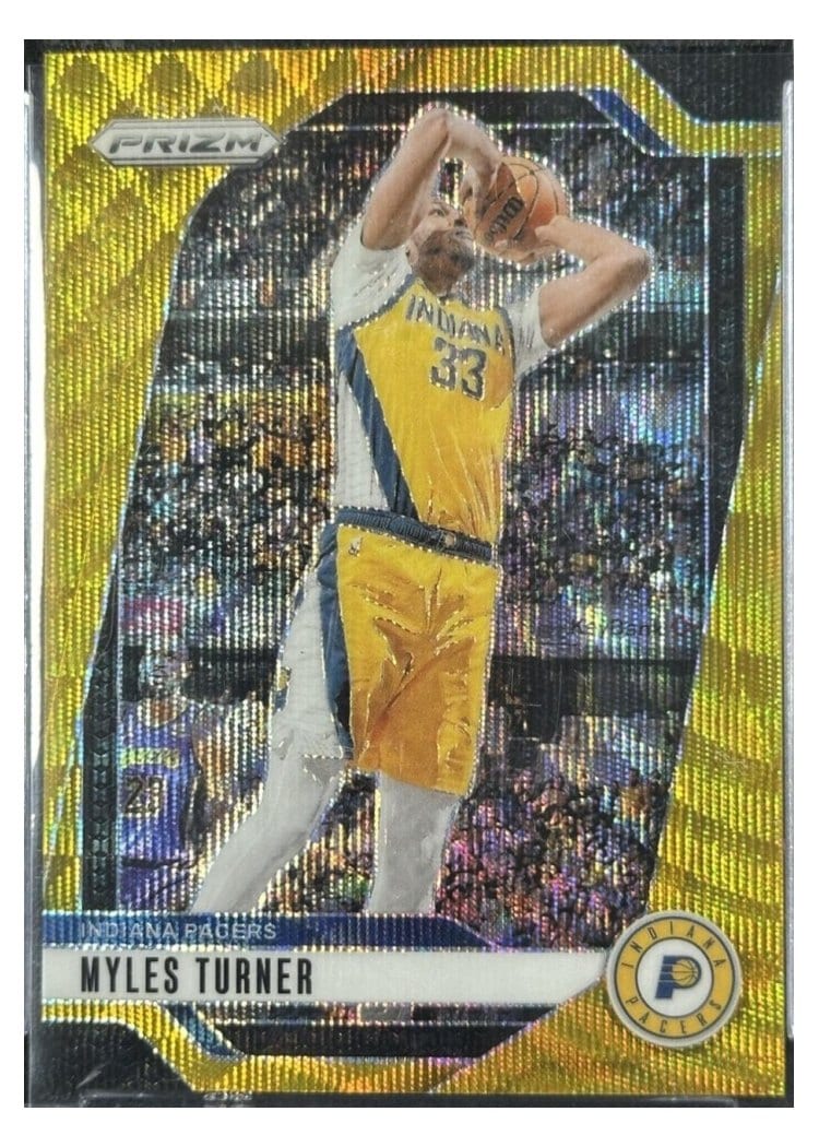 2024-25 Panini Prizm Base Set Myles Turner #115 card